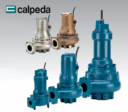 ปั๊มจุ่มสำหรับน้ำเสีย Calpeda รุ่น GMN
